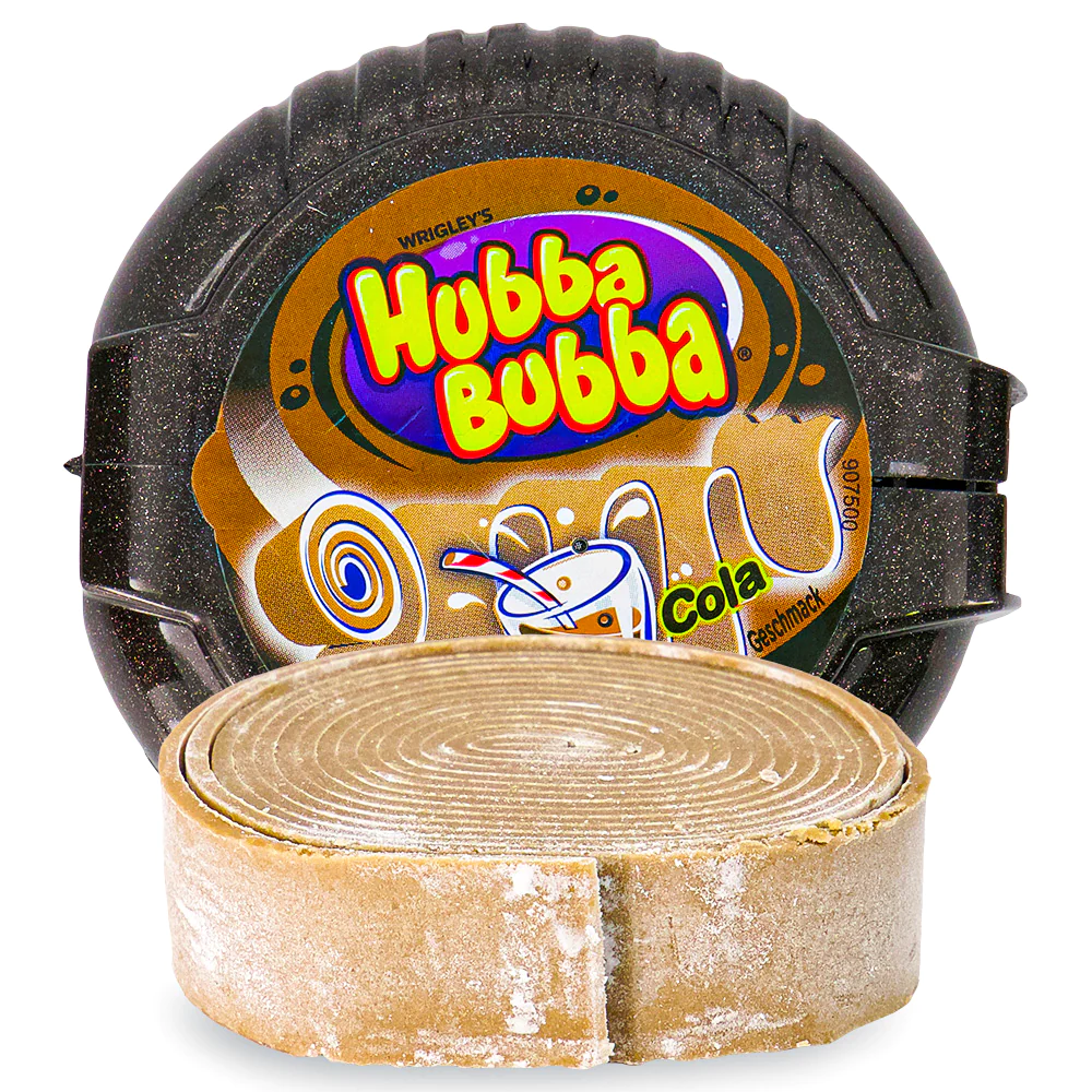 Chewing-gum hubba cola