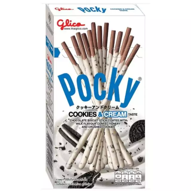 Pocky gout cookie and cream